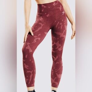 GYMSHARK womens size medium high waisted seamless leggings